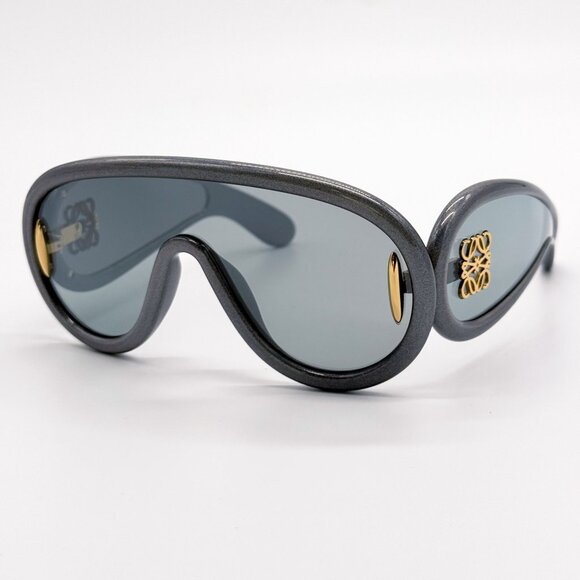 NEW LOEWE SUNGLASSES LW40108I 05X GRAY/BLUE UNISEX EYEWEAR LOEWE main image 9